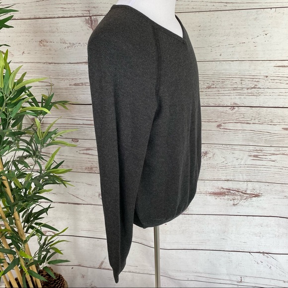 🌴TAILOR VINTAGE REVERSIBLE BIRDSEYE SWEATER NWT - Picture 5 of 10